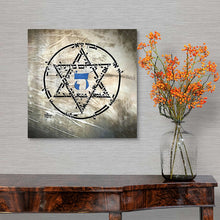 Load image into Gallery viewer, Star of David Canvas
